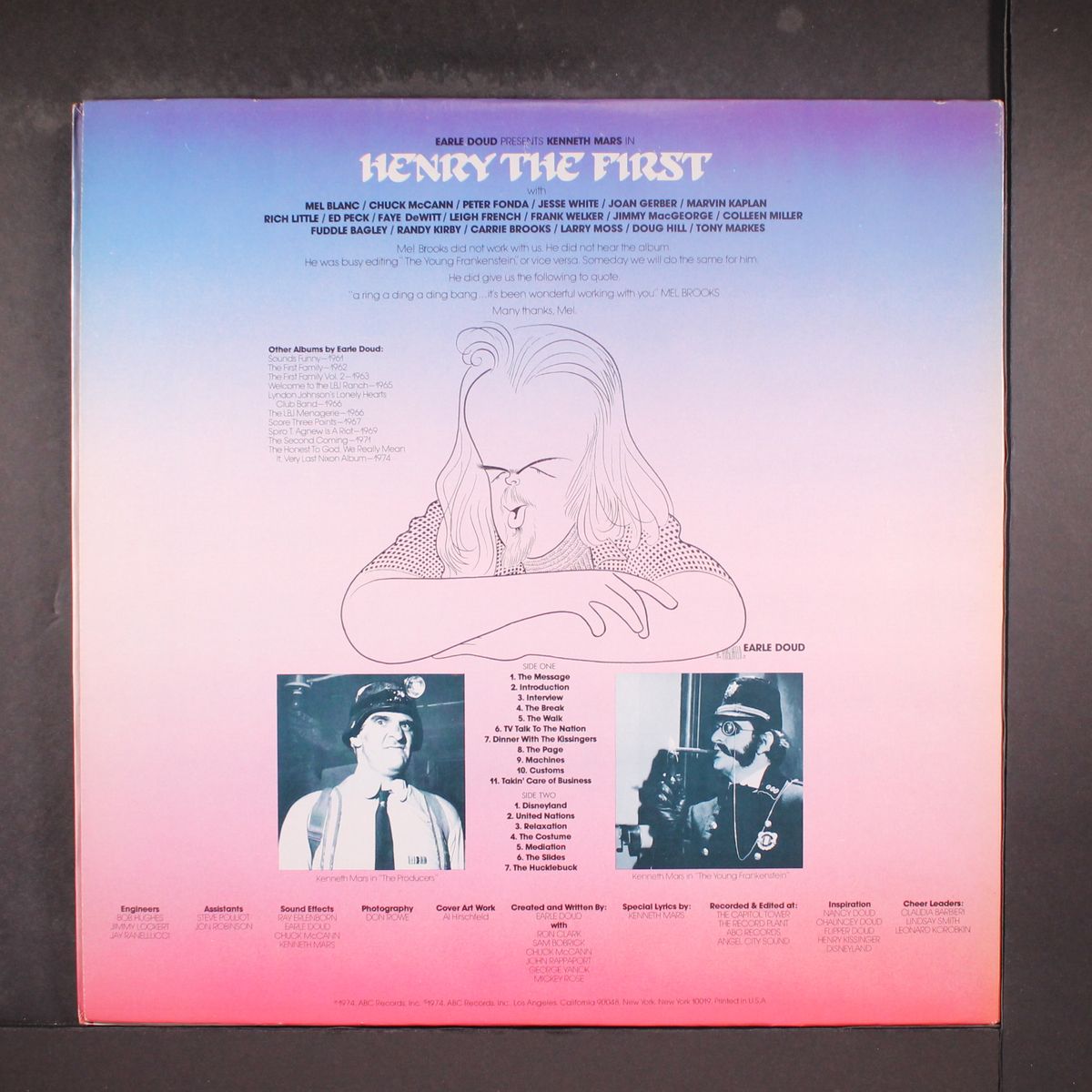 earle doud presents kenneth mars as henry the first by EARL DOUD / KENNETH MARS