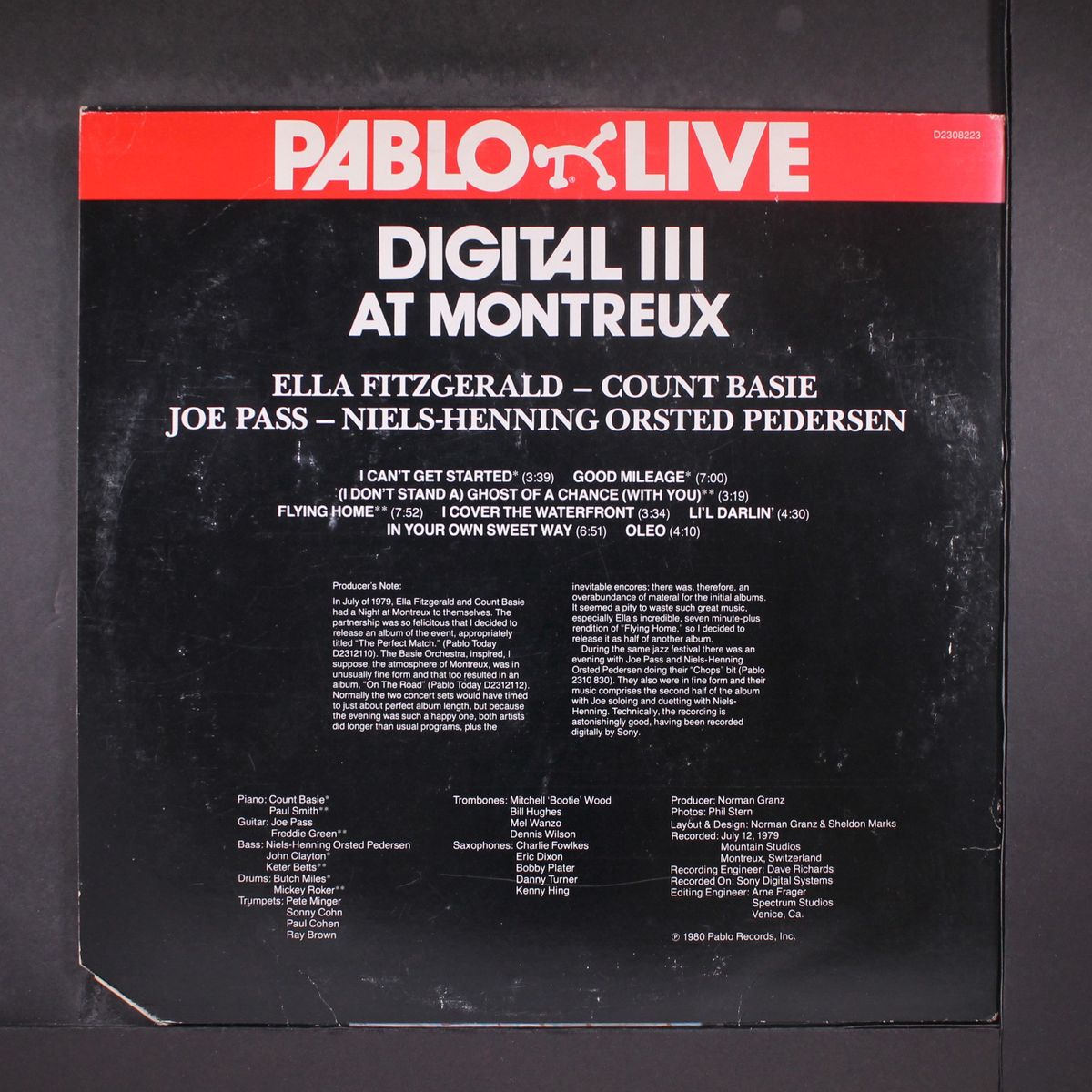 digital at montreux by ELLA FITZGERALD, COUNT BASIE, JOE PASS