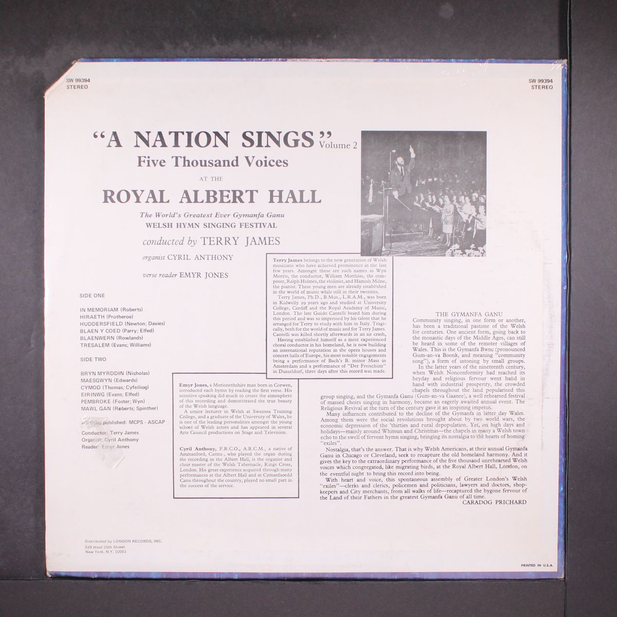 a nation sings vol. 2 by VARIOUS