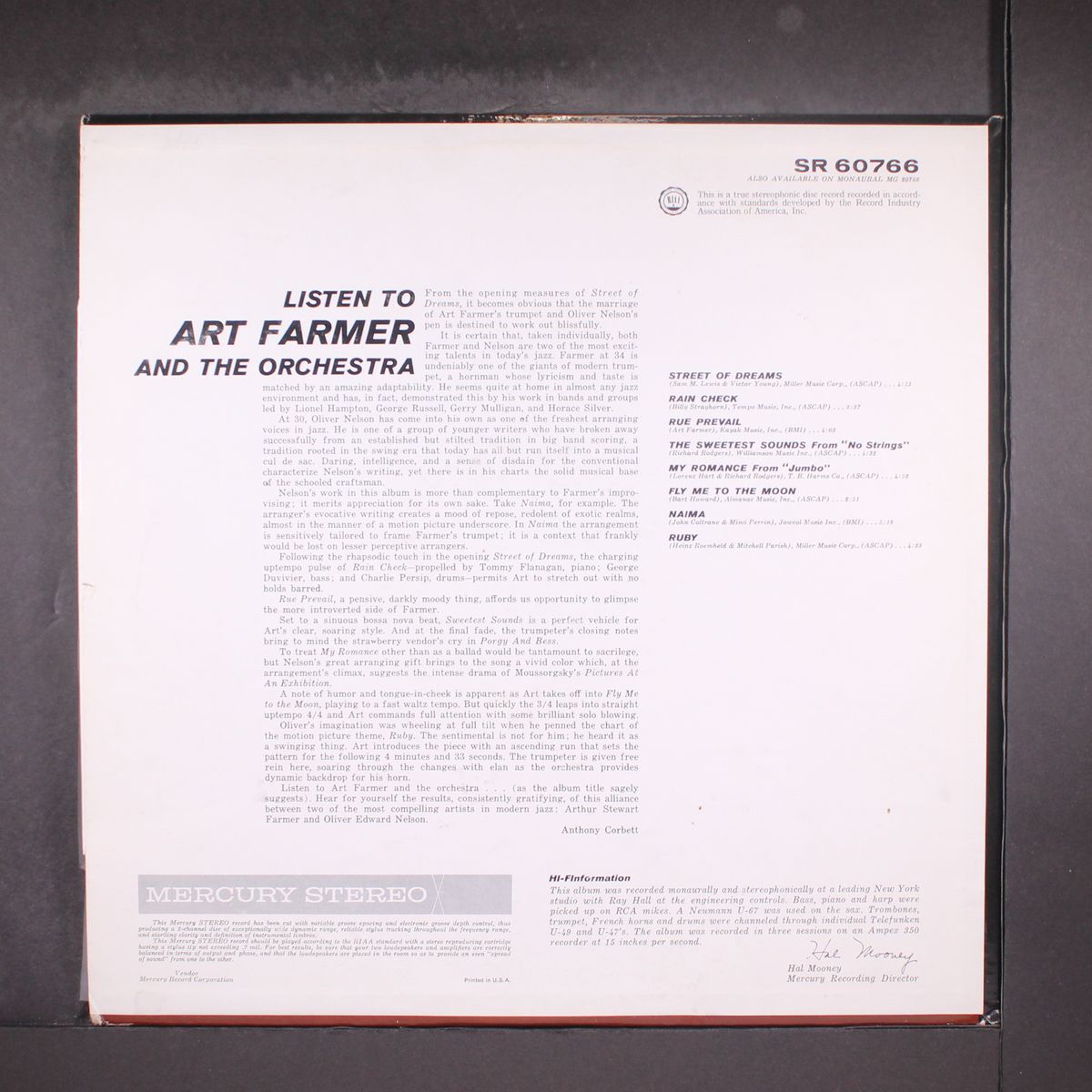 listen to by ART FARMER