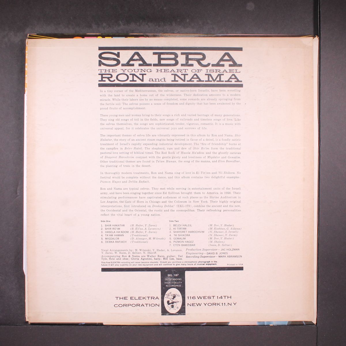 sabra by RON & NAMA