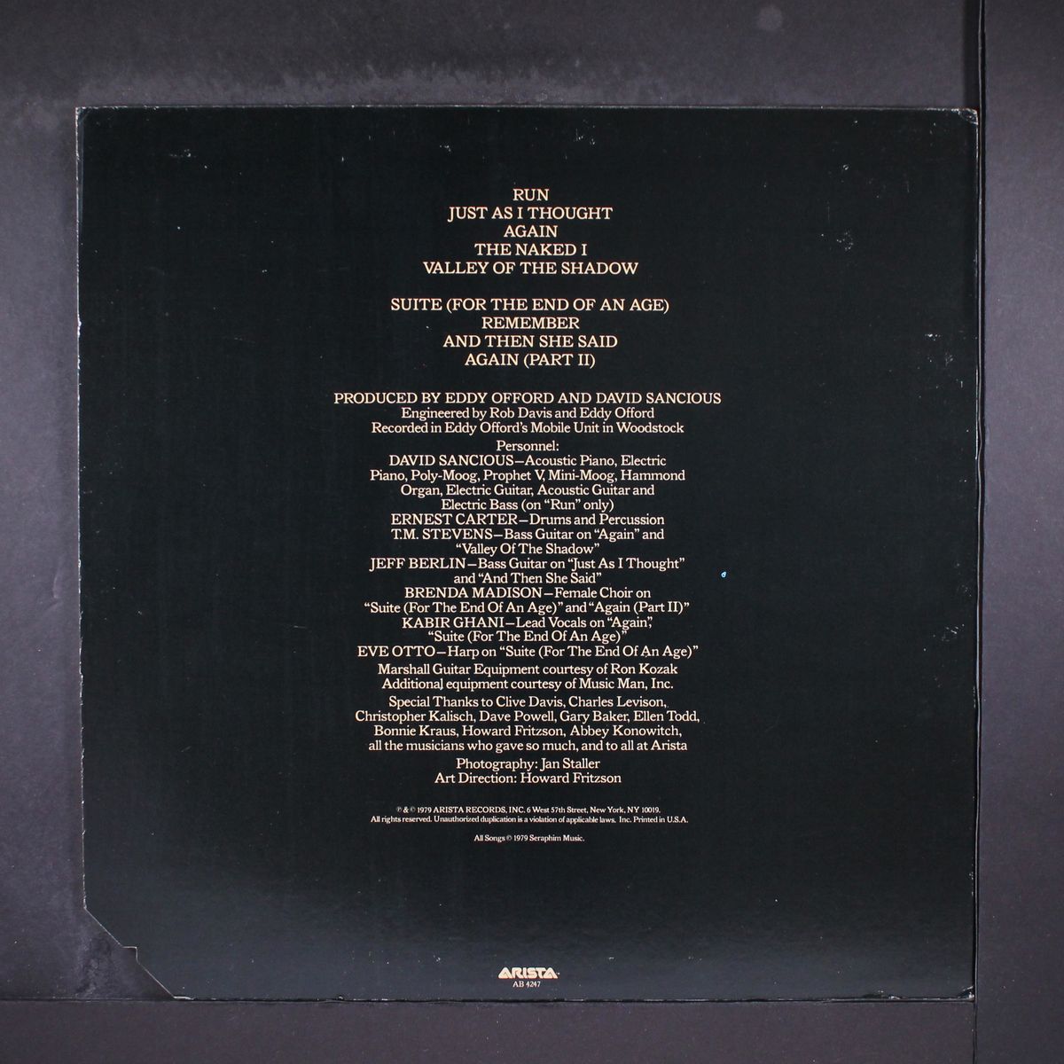 just as i thought by DAVID SANCIOUS