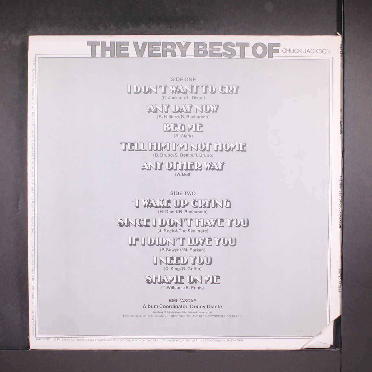the very best of by CHUCK JACKSON