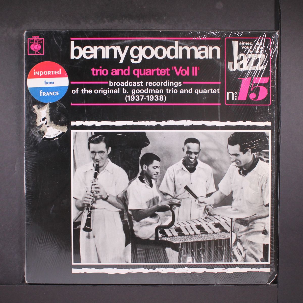trio & quartet vol. 2 (1937-1938) by BENNY GOODMAN
