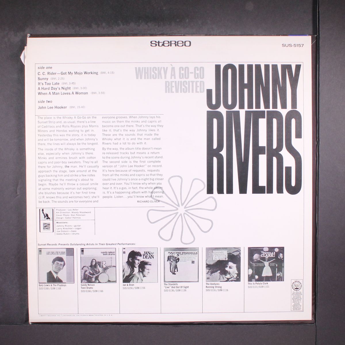 whisky a go-go revisited by JOHNNY RIVERS