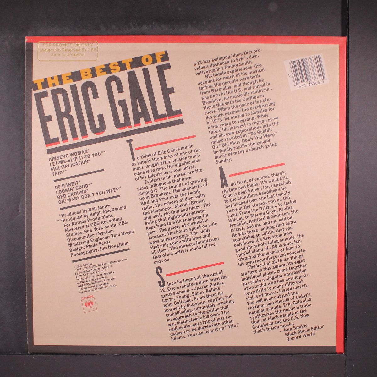 best of by ERIC GALE