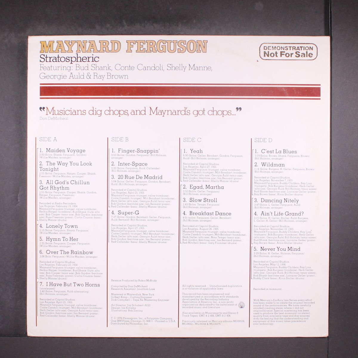 stratospheric by MAYNARD FERGUSON