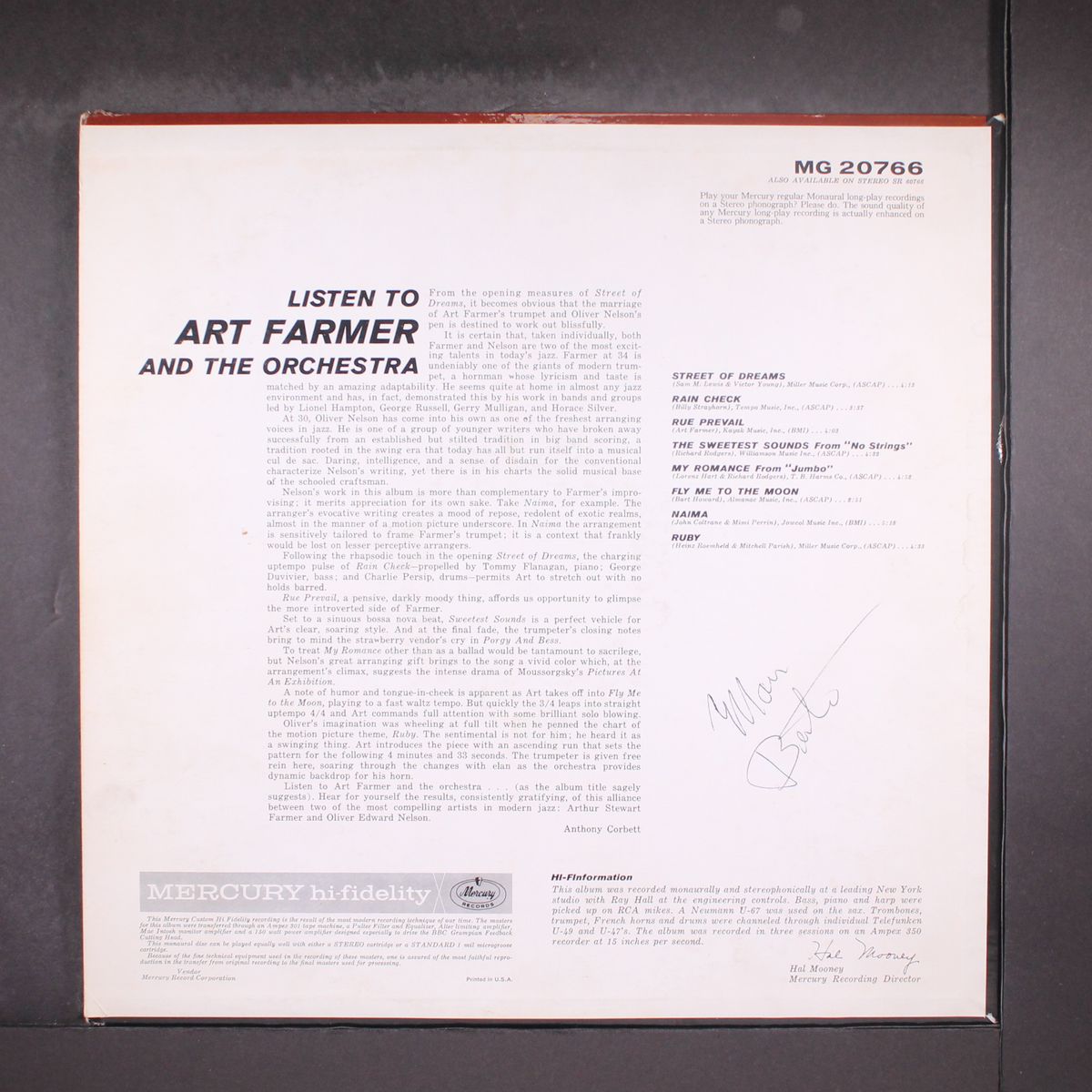 listen to by ART FARMER