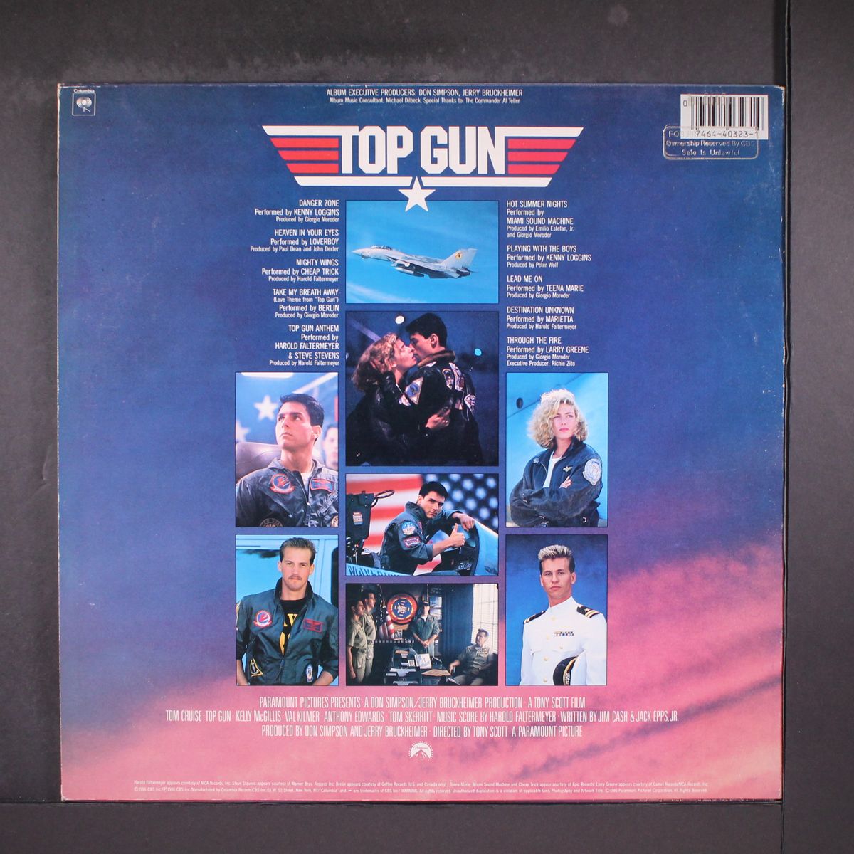 top gun by SOUNDTRACK