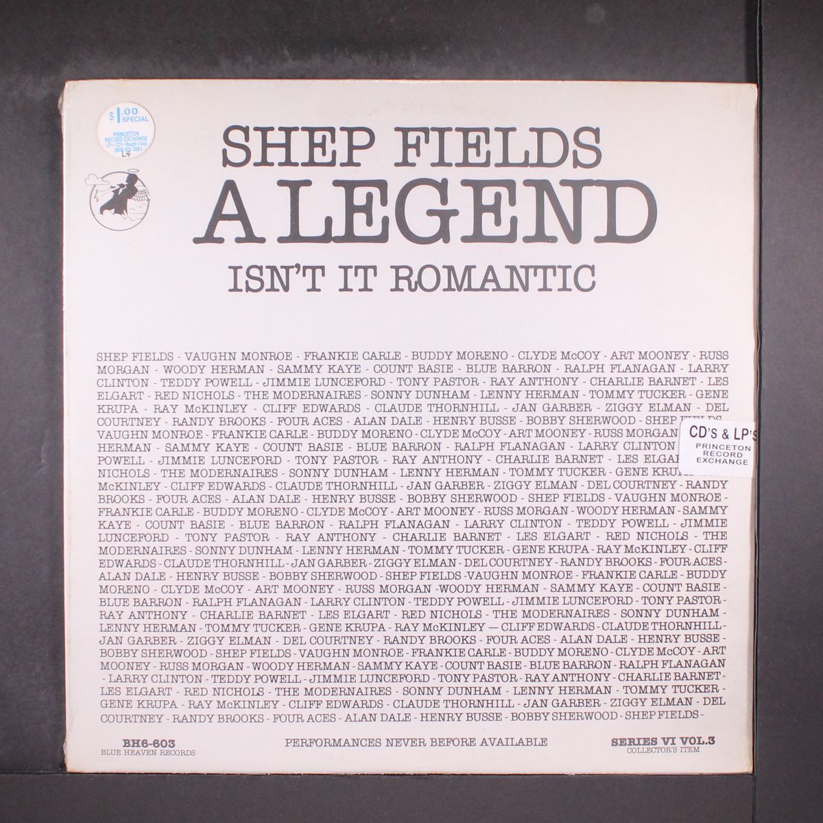 a legend: isn't it romantic by SHEP FIELDS