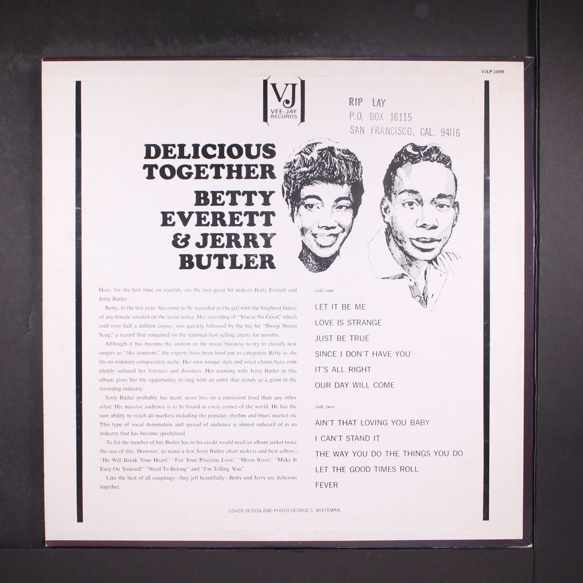 delicious together by BETTY EVERETT & JERRY BUTLER