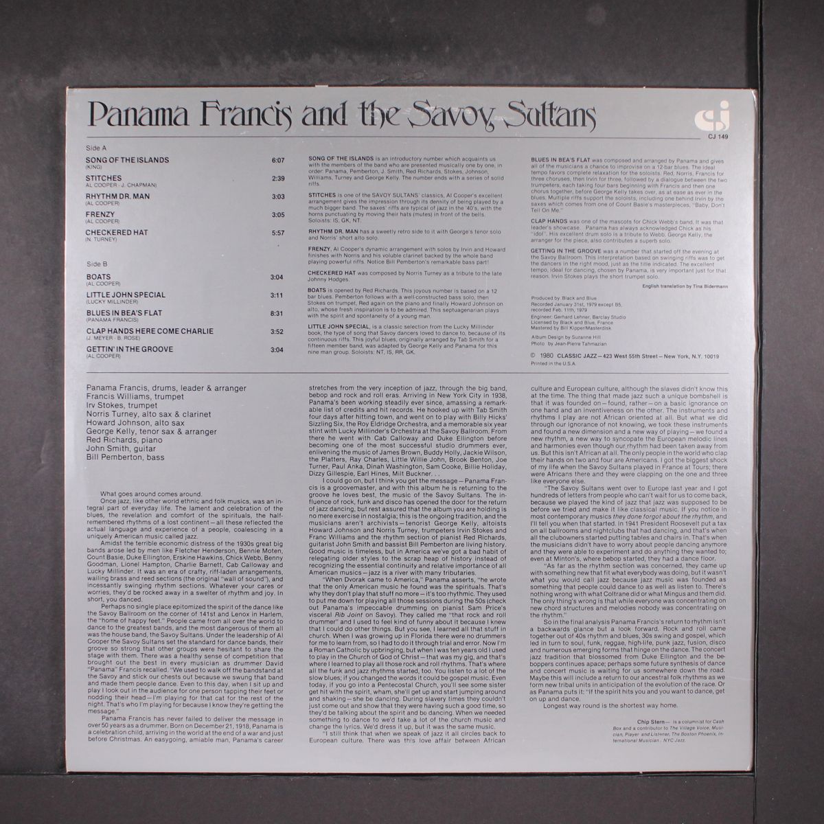 panama francis and the savoy sultans by PANAMA FRANCIS