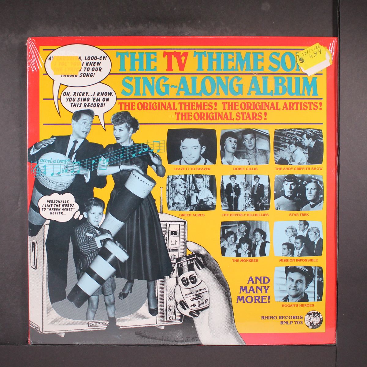 the tv theme song sing-along album by SOUNDTRACK
