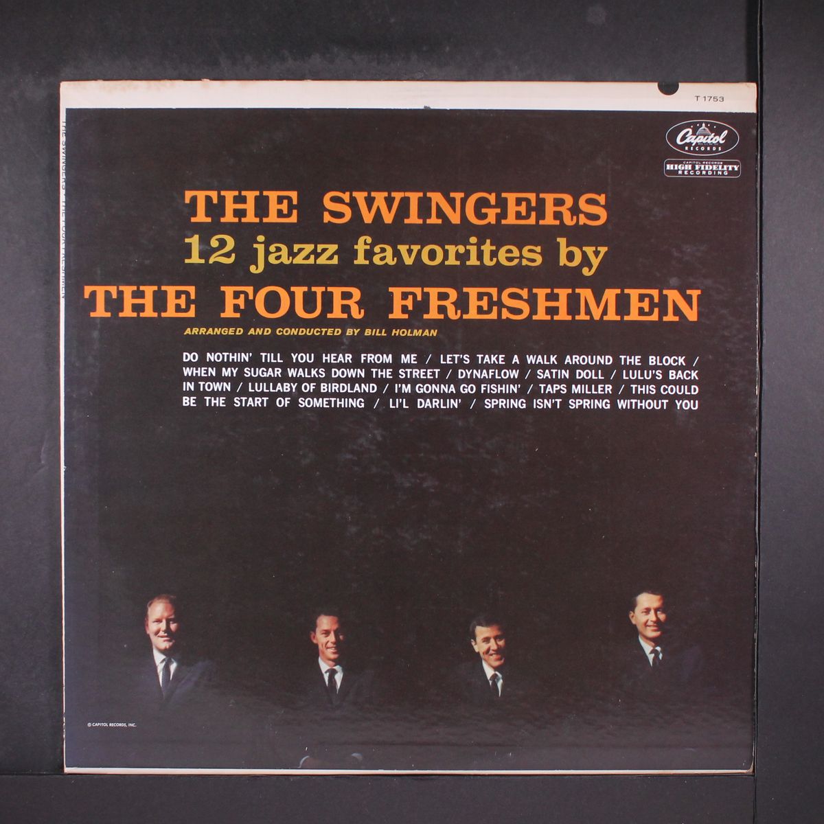 the swingers, 12 jazz favorites by FOUR FRESHMEN