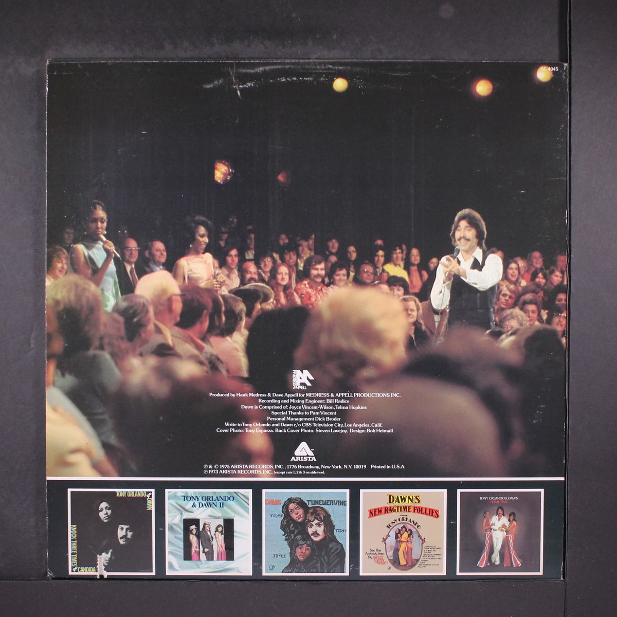 greatest hits by TONY ORLANDO & DAWN