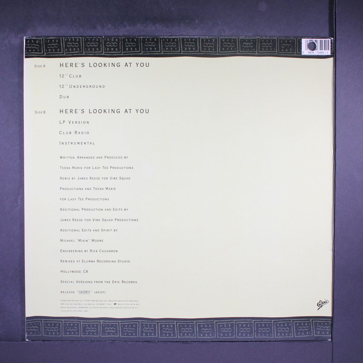 here's looking at you (6 mixes) by TEENA MARIE