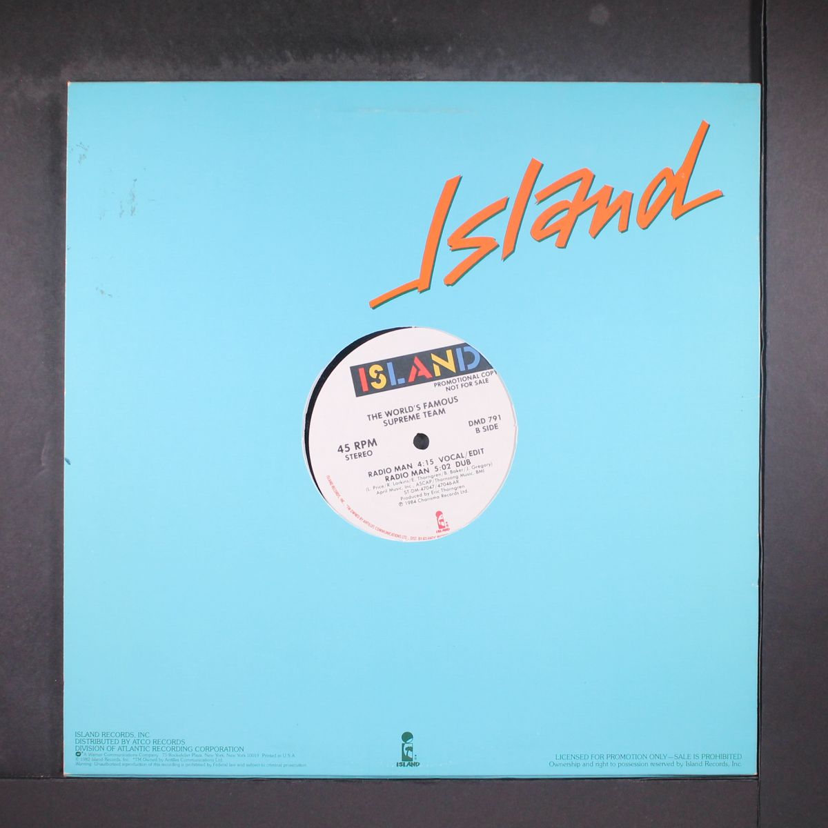 radio man / dub by WORLD'S FAMOUS SUPREME TEAM