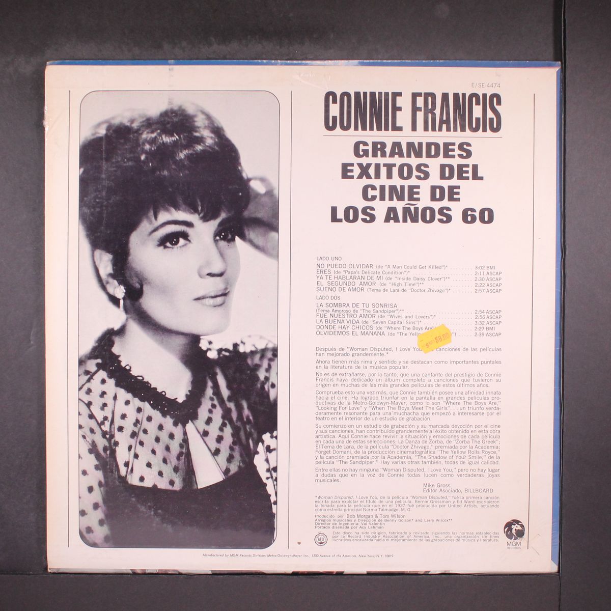 grandes exitos del cine de los anos 60 by CONNIE FRANCIS