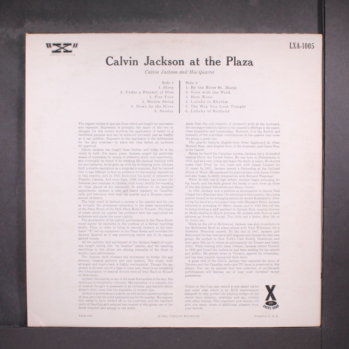at the plaza by CALVIN JACKSON
