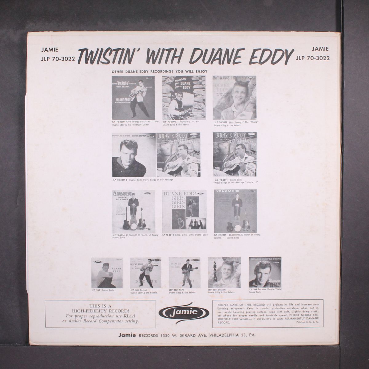 twistin' with duane eddy by DUANE EDDY