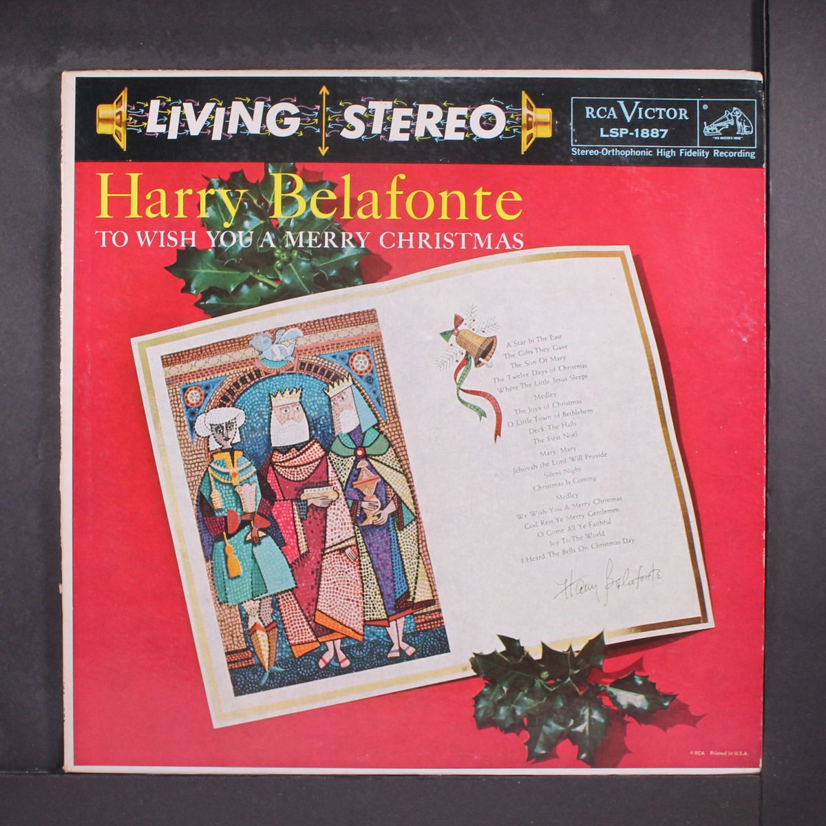 to wish you a merry christmas by HARRY BELAFONTE