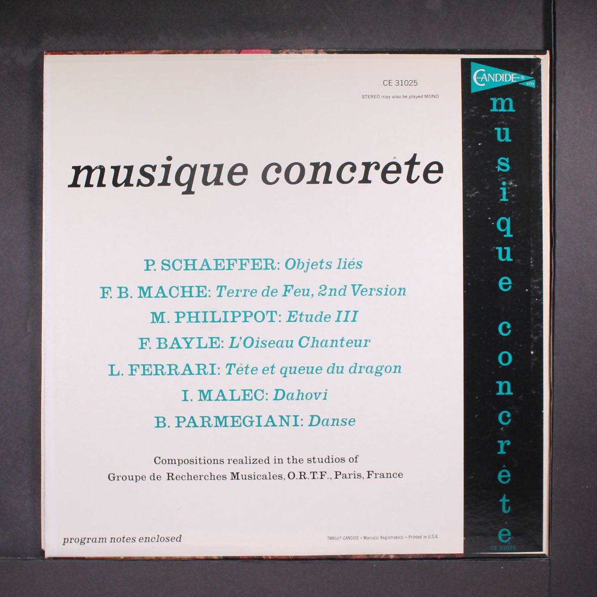 musique concrete by VARIOUS