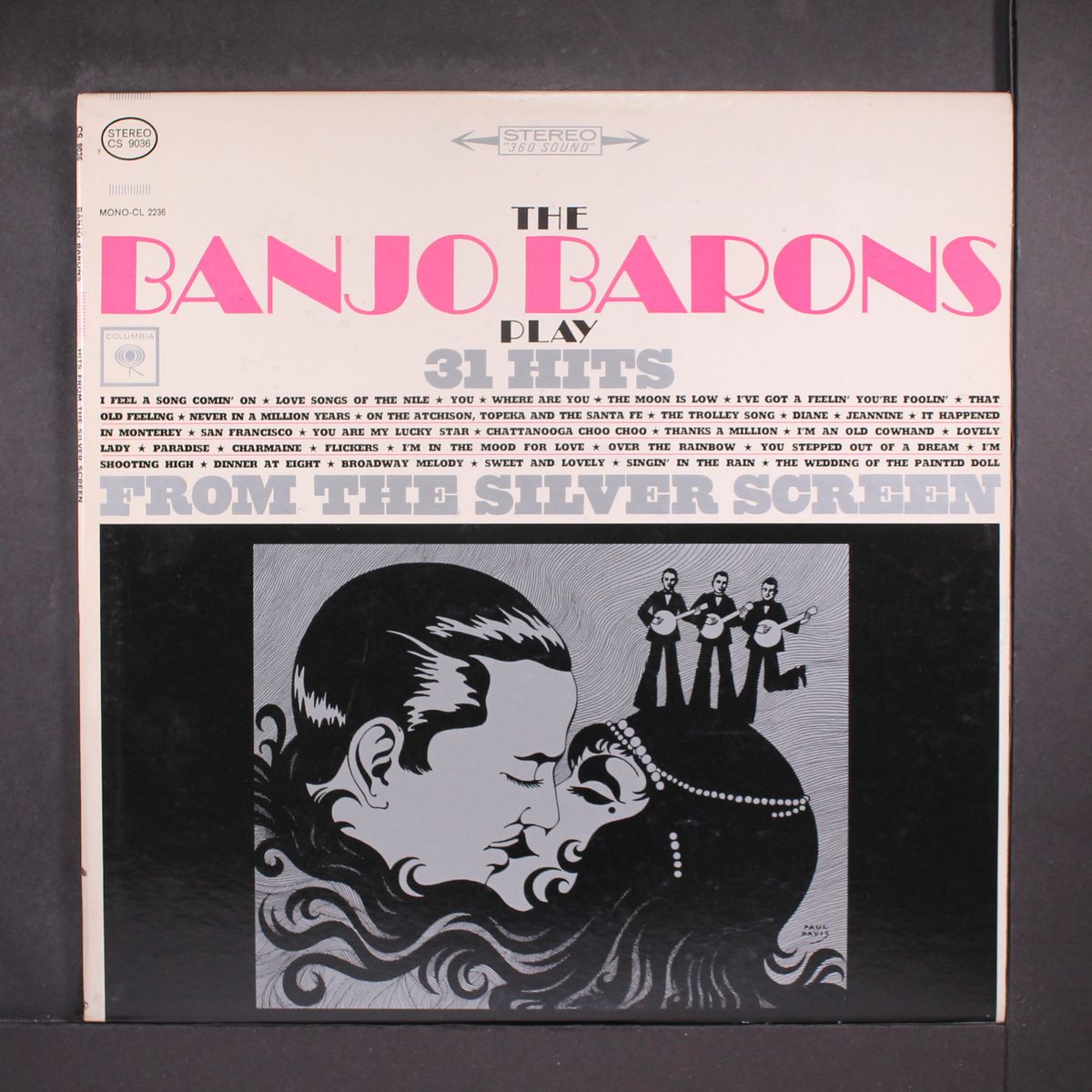 play 31 hits from the silver screen by BANJO BARONS
