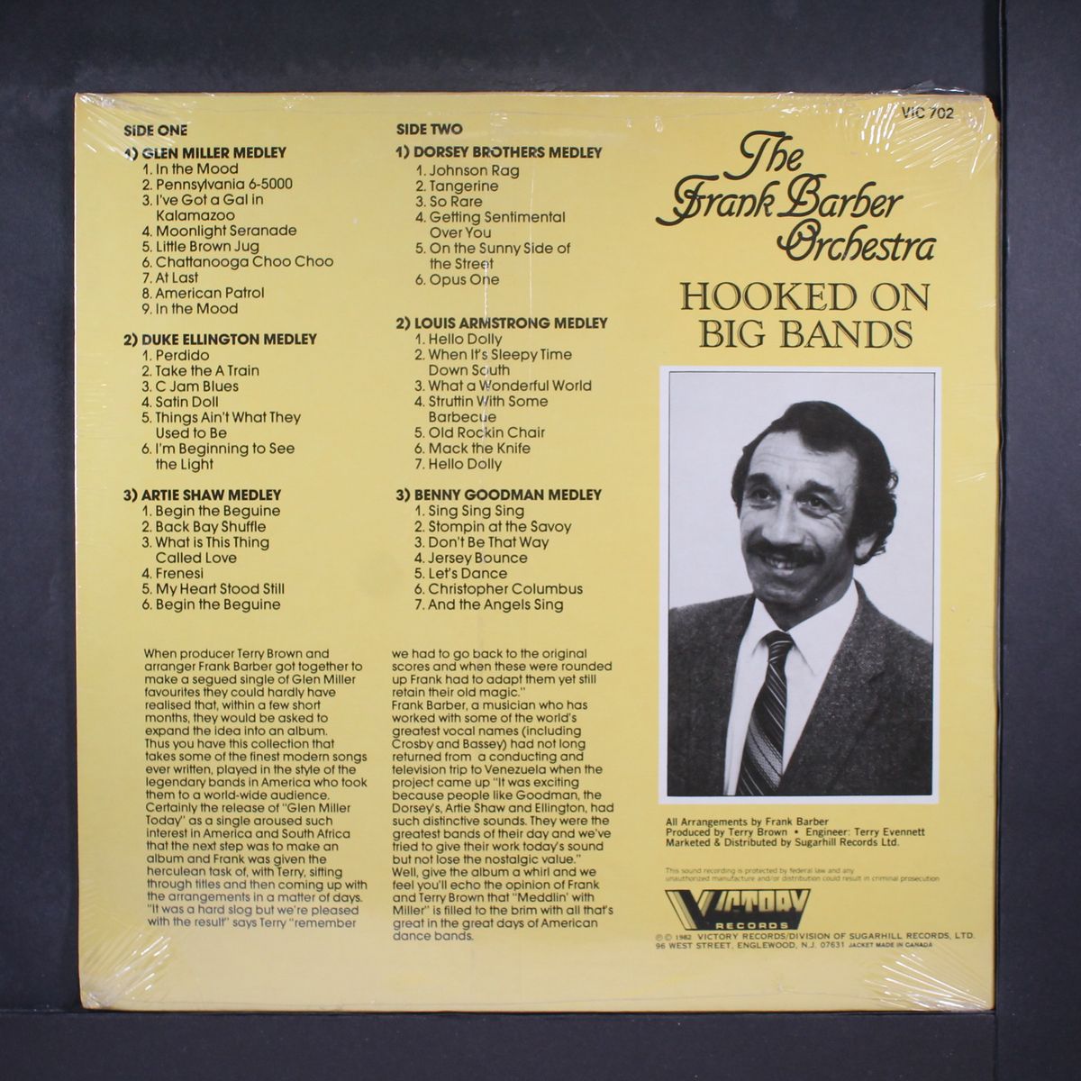 hooked on big bands by FRANK BARBER