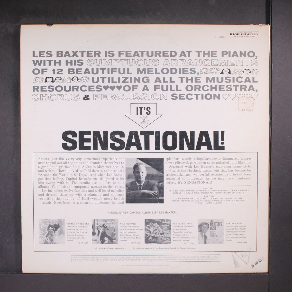 sensational! by LES BAXTER