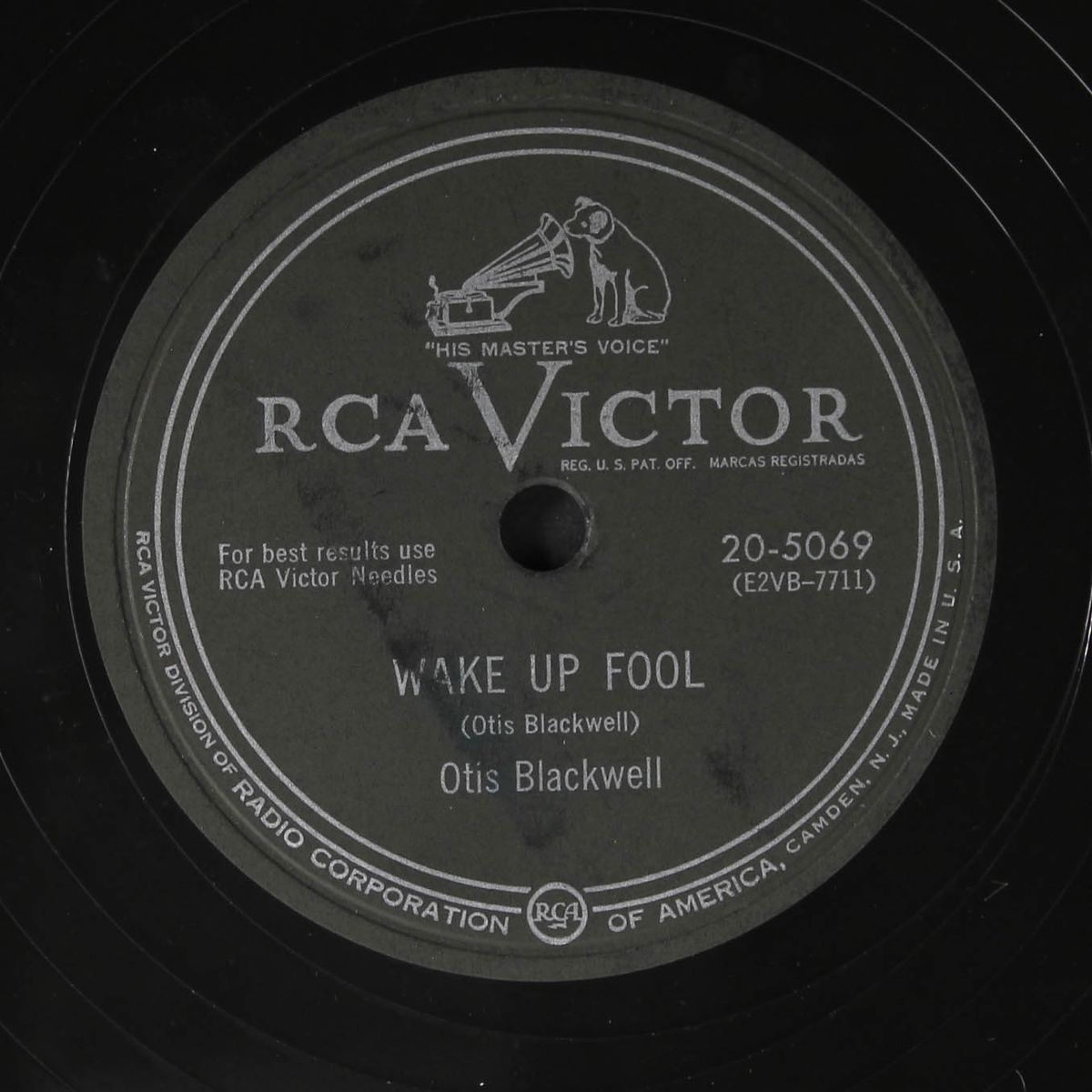 wake up fool / please help me find my way home by OTIS BLACKWELL