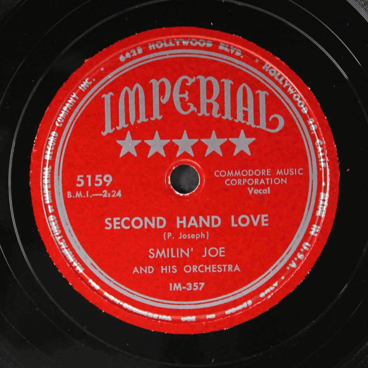 second hand love / dinah by SMILIN' JOE