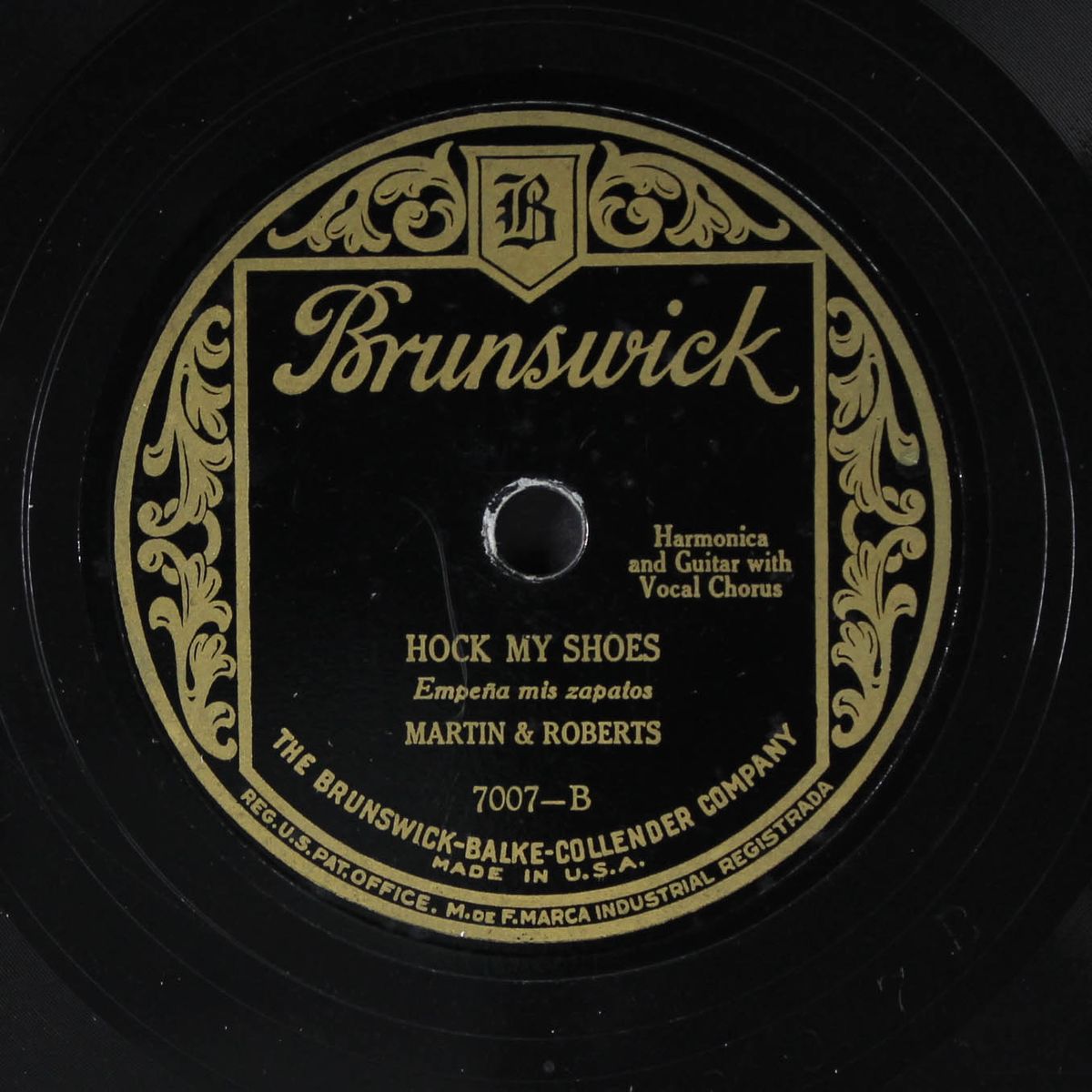 hock my shoes / dollar blues by MARTIN & ROBERTS