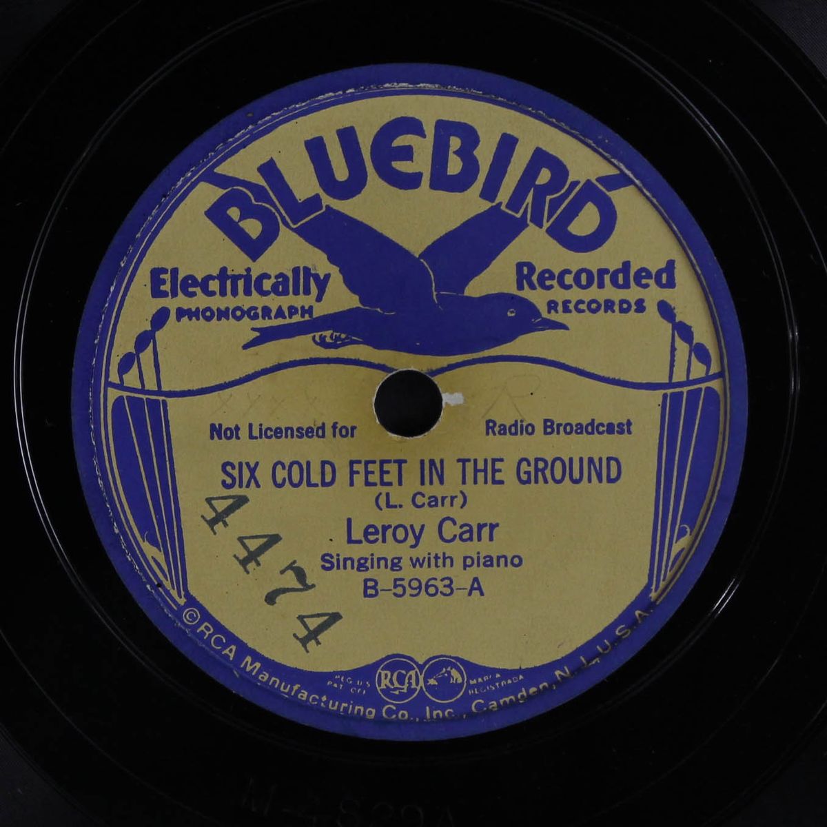 going back home / six cold feet in the ground by LEROY CARR