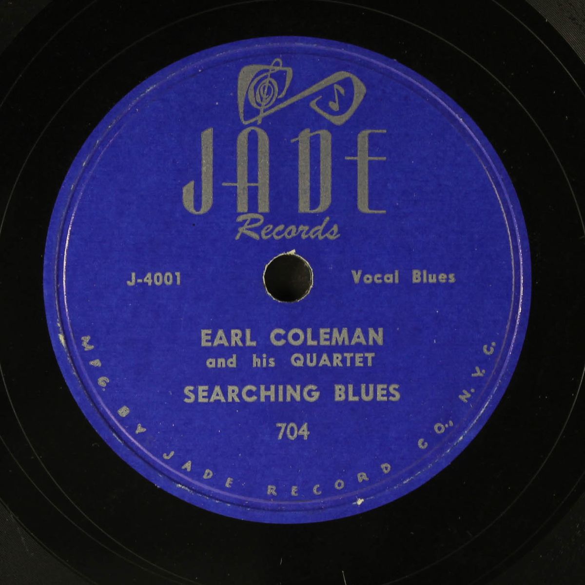 nightingale / searching blues by EARL COLEMAN