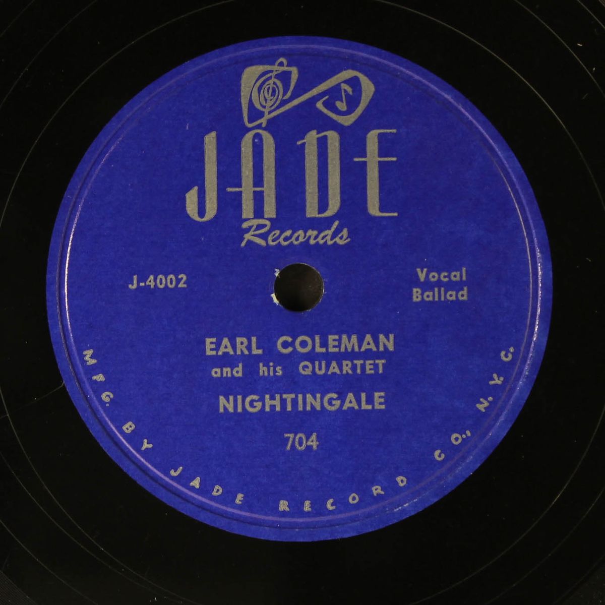 nightingale / searching blues by EARL COLEMAN