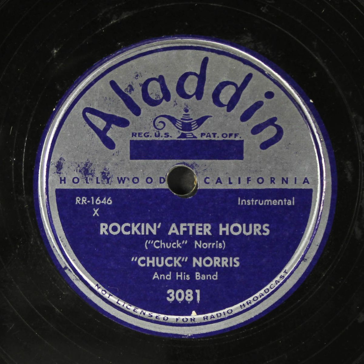 rockin' after hours / i know the blues by CHUCK NORRIS