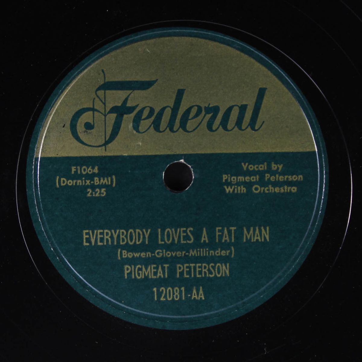 loud mouth lucy / everybody loves a fat man by PIGMEAT PETERSON