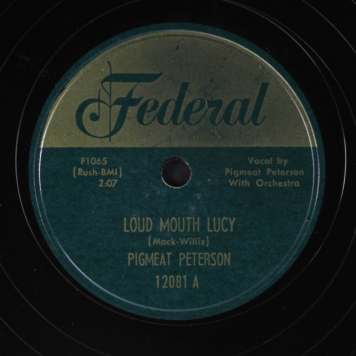 loud mouth lucy / everybody loves a fat man by PIGMEAT PETERSON