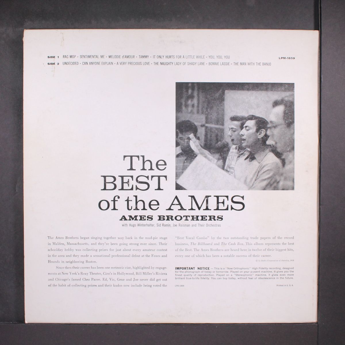 best of by AMES BROTHERS
