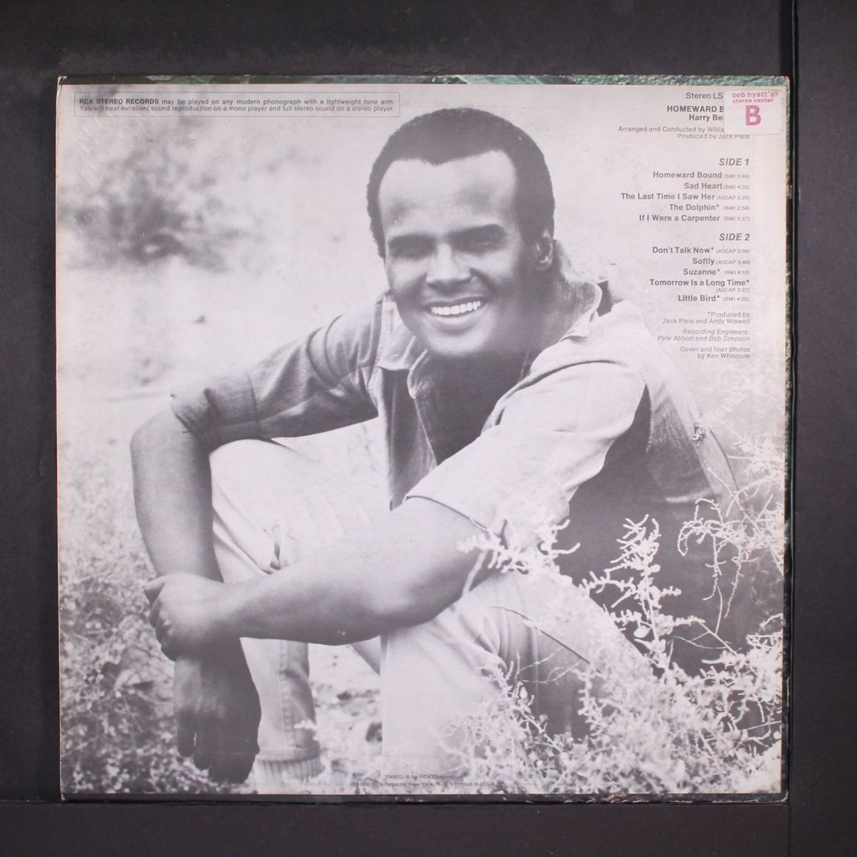homeward bound by HARRY BELAFONTE