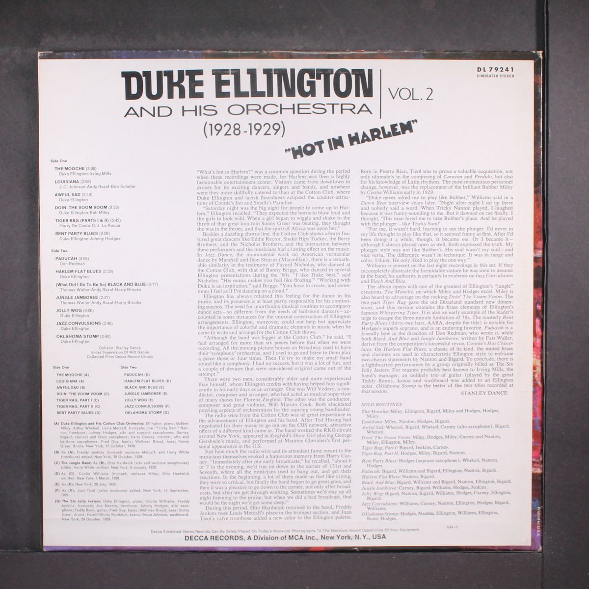 hot in harlem, vol. 2: 1928-1929 by DUKE ELLINGTON