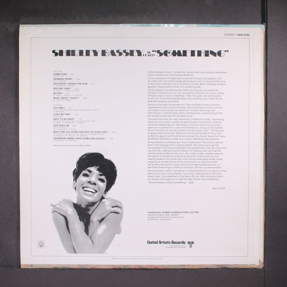 is really something by SHIRLEY BASSEY