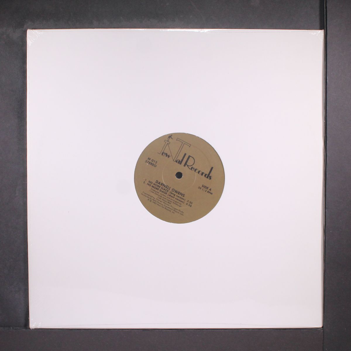 no more slack / for only heaven knows by DARNELL OWENS