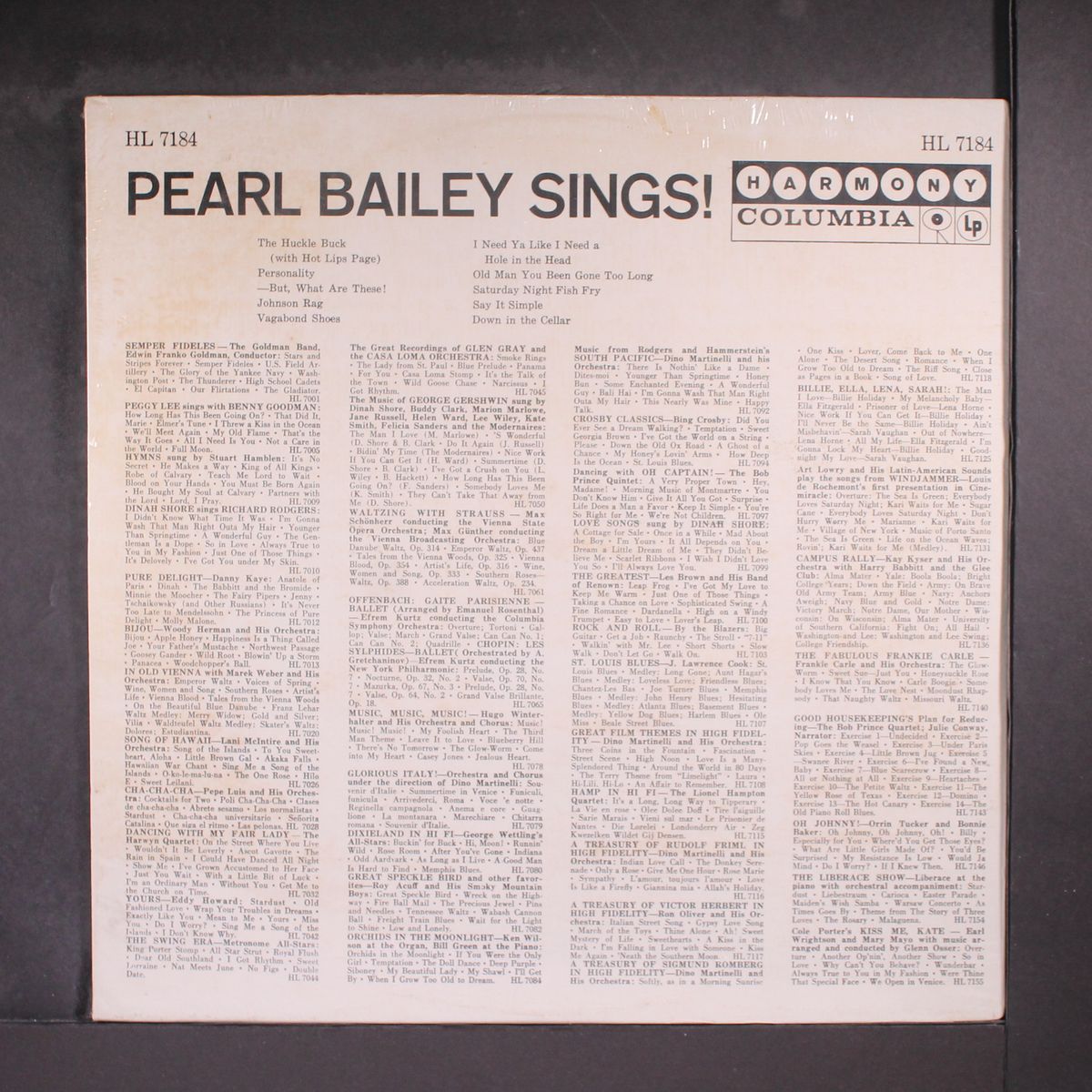 sings! by PEARL BAILEY