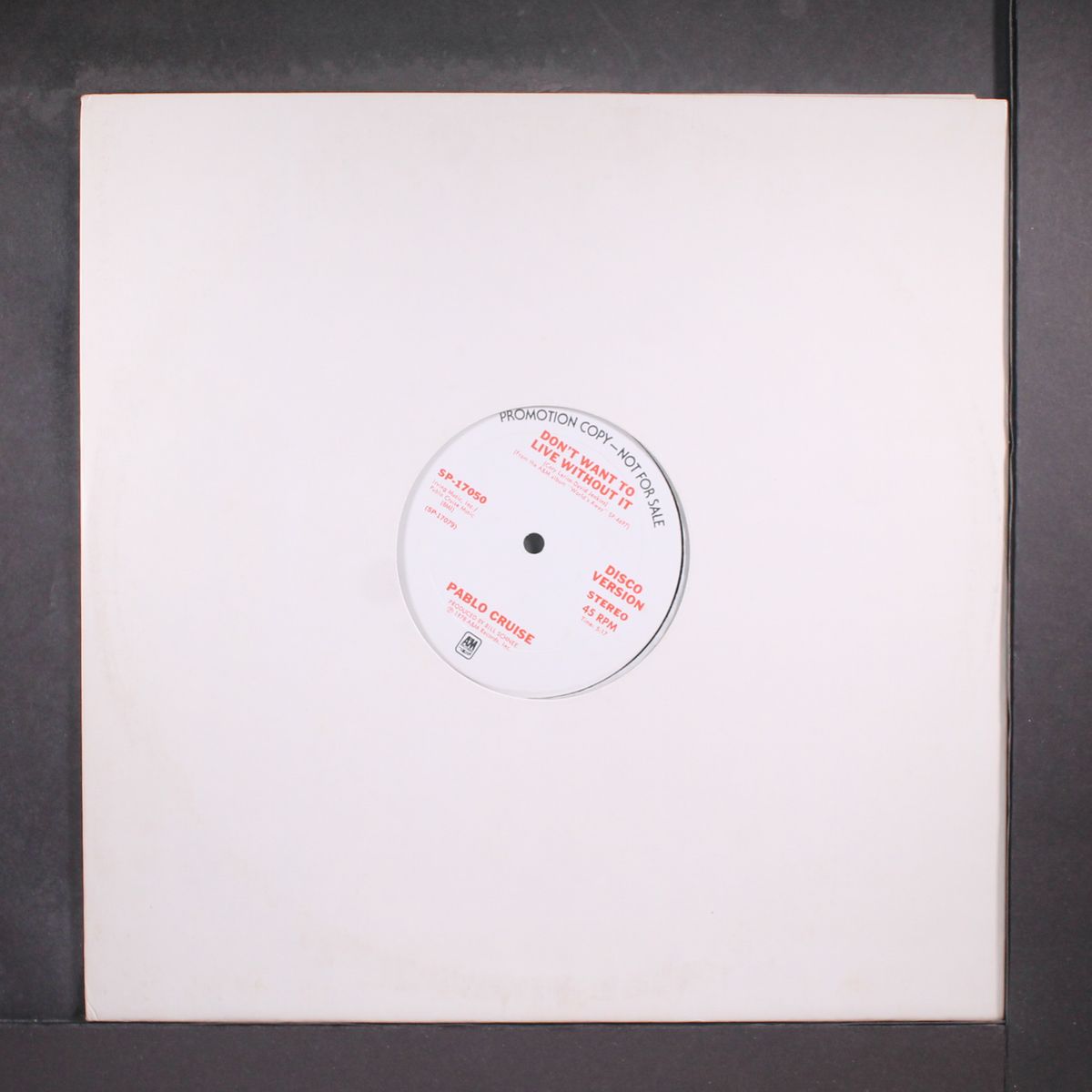 don't want to live without it / same by PABLO CRUISE