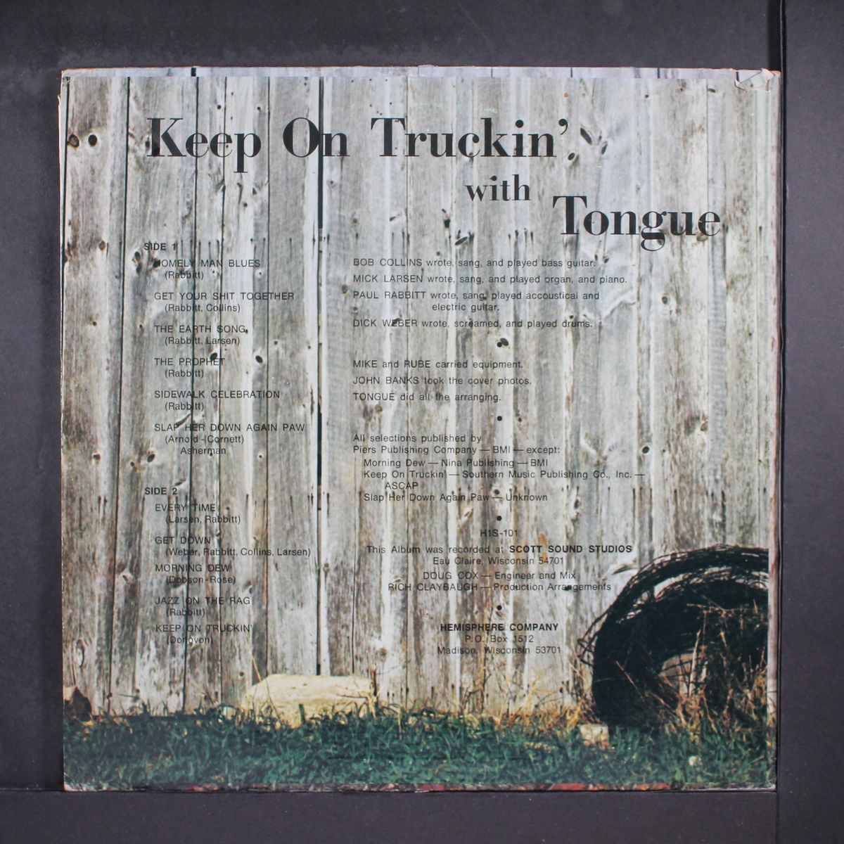 keep on truckin' by TONGUE