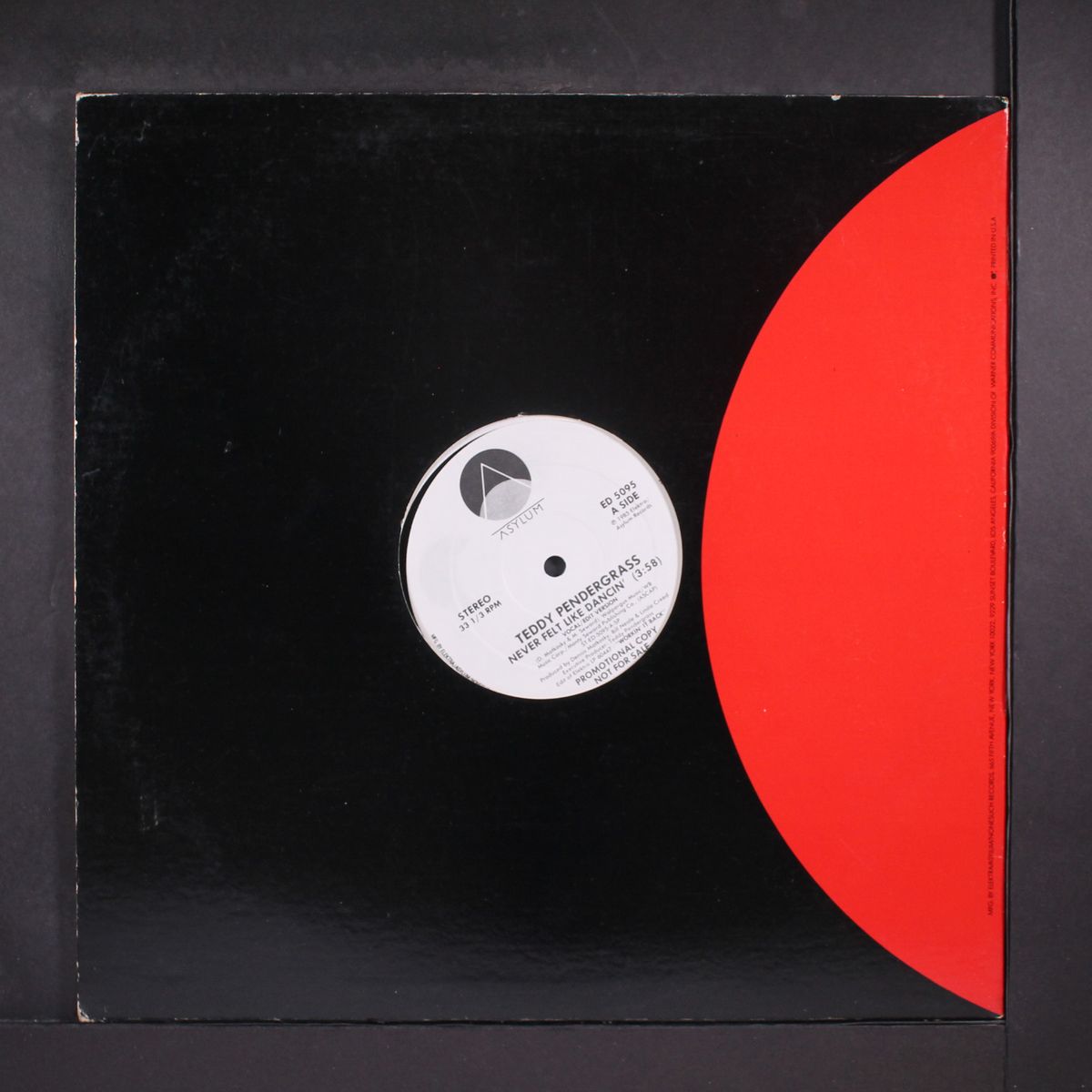 never felt like dancin' / short by TEDDY PENDERGRASS