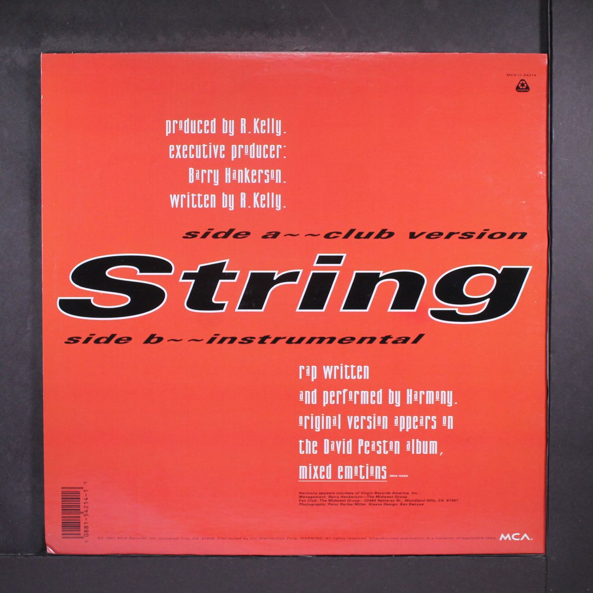 string by DAVID PEASTON