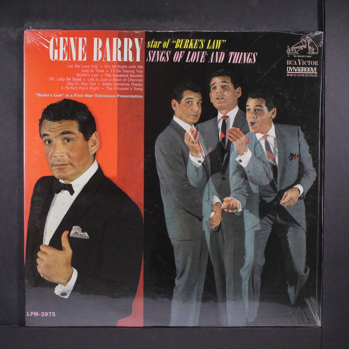 sings of love and things by GENE BARRY