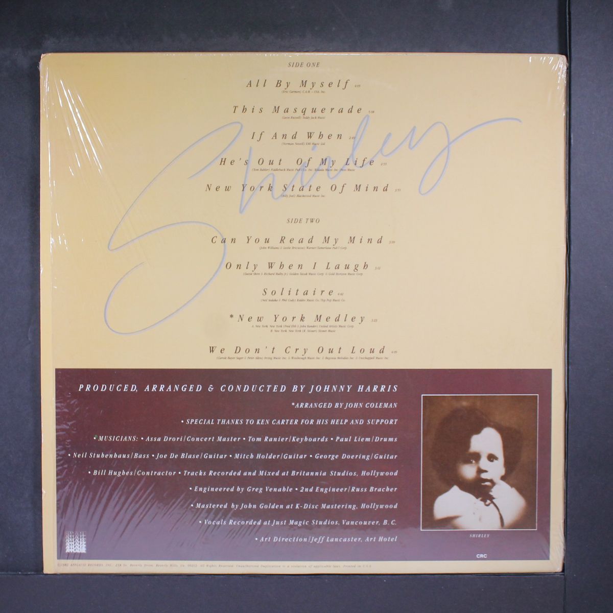 all by myself by SHIRLEY BASSEY